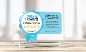 Siegel Praxis+Award Gewinner 2026